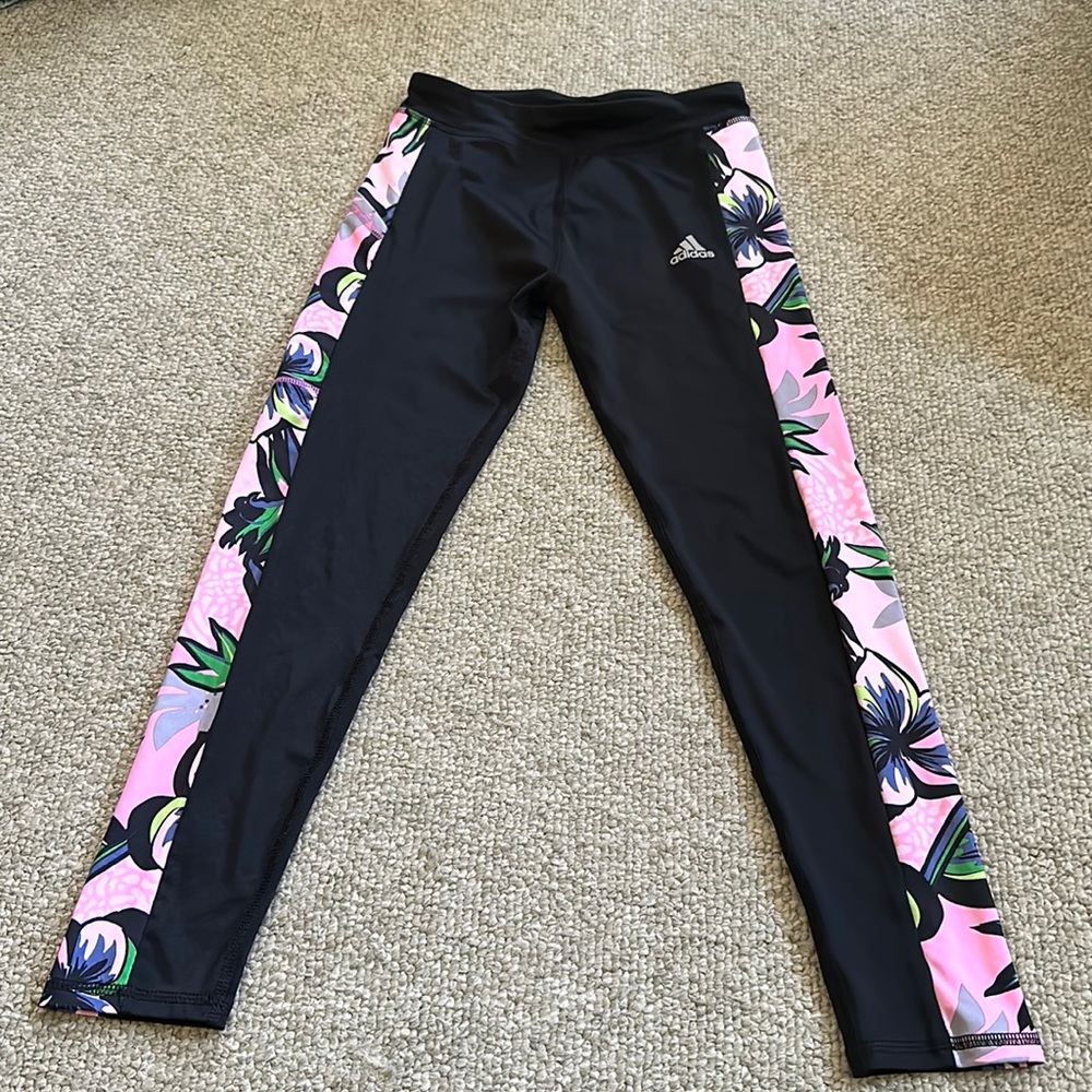 Adidas floral leggings
